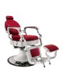 Fauteuil barbier BARON JACQUES SEBAN rouge