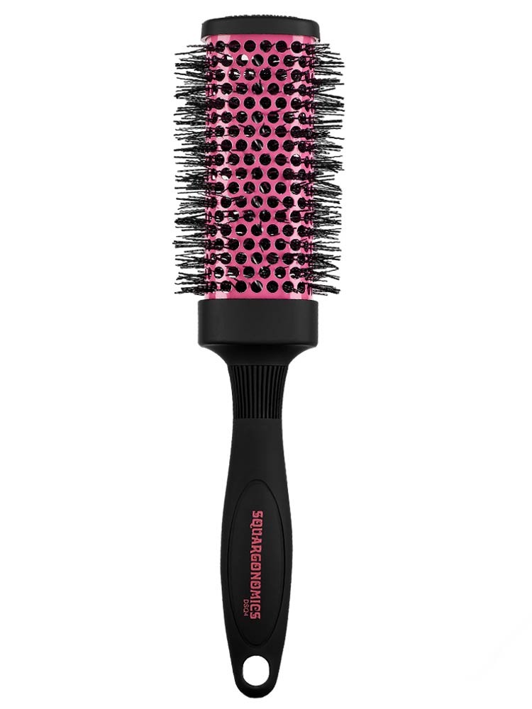 Brosse carrée Squargonomics rose DENMAN 43 mm