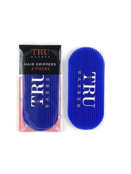 Barrette velcro HAIR GRIPPER pour barbier bleu TRUBARBER