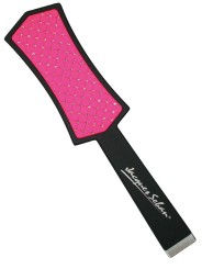 Brosse démêlante professionnelle rose avec strass REVOLUTION'HAIR