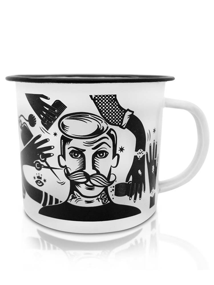 Mug de barbier BARBER PRO Clip'N'Snip