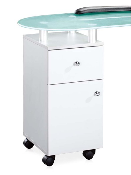 Table manucure professionnelle double JACQUES SEBAN blanche