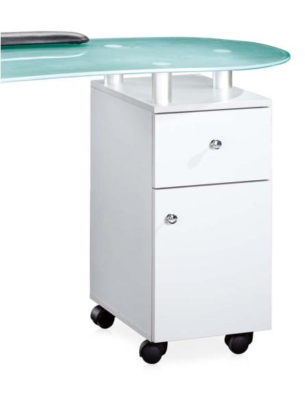 Table manucure professionnelle double JACQUES SEBAN blanche