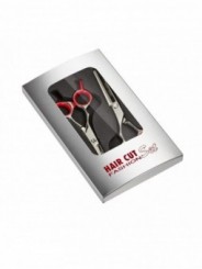 Ciseaux de coiffure + sculpteur gaucher FASHION HAIRCUT taille 5'5